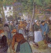 Camille Pissarro, Market